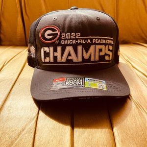 UGA 22 PEACH BOWL PLAYOFF HAT